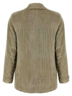 Blazer di velluto a coste