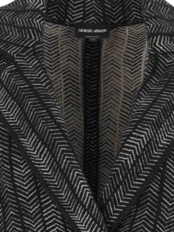 Blazer Doppiopetto In Cashmere E Viscosa