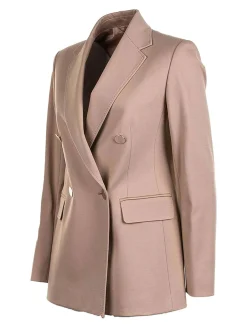 Blazer Doppiopetto in Jersey