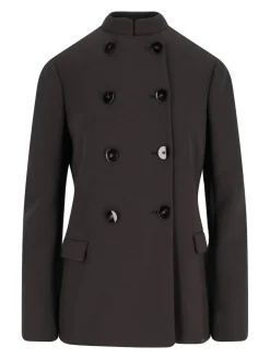 Blazer Doppiopetto In Lana Vergine