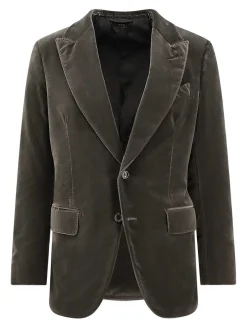 Blazer Monopetto in Velluto