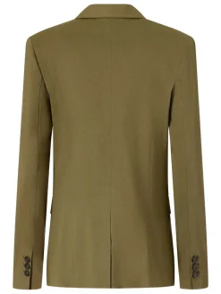 Blazer verde militare
