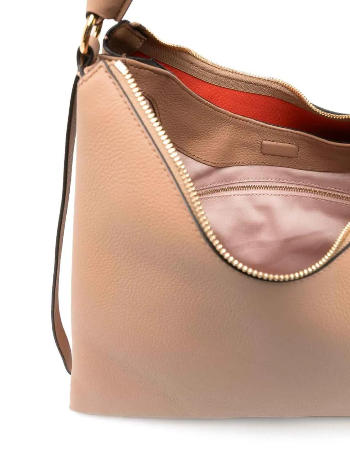 Boheme Tote Bag medio in pelle beige