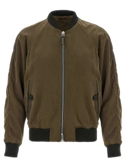 Bomber fluido gabardino