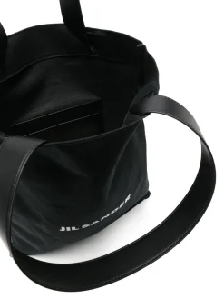 Book tote shopping bag in tela