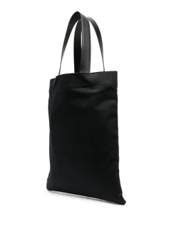 Book tote shopping bag in tela