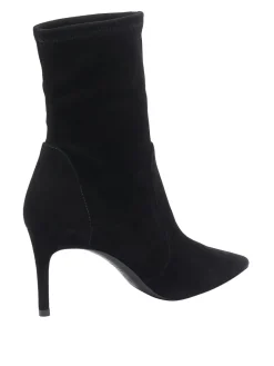 Bootie di pompa di alimentazione nera Stuart