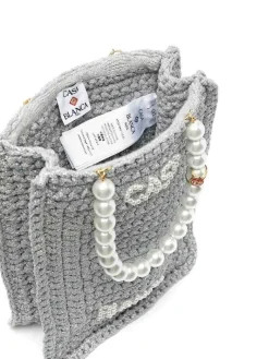 Borsa Pearl Mini all'uncinetto