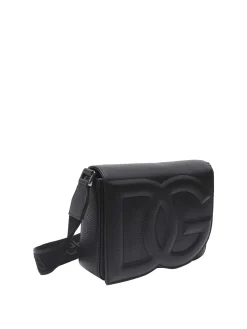 Borsa a mano con logo Dg
