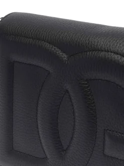 Borsa a mano con logo Dg