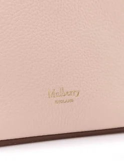 Borsa A Secchiello In Pelle Con Logo