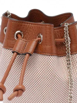 Borsa a secchiello rockstud
