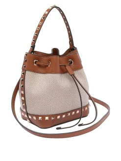 Borsa a secchiello rockstud