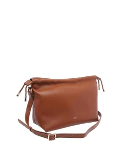 Borsa a secchio ninon marrone