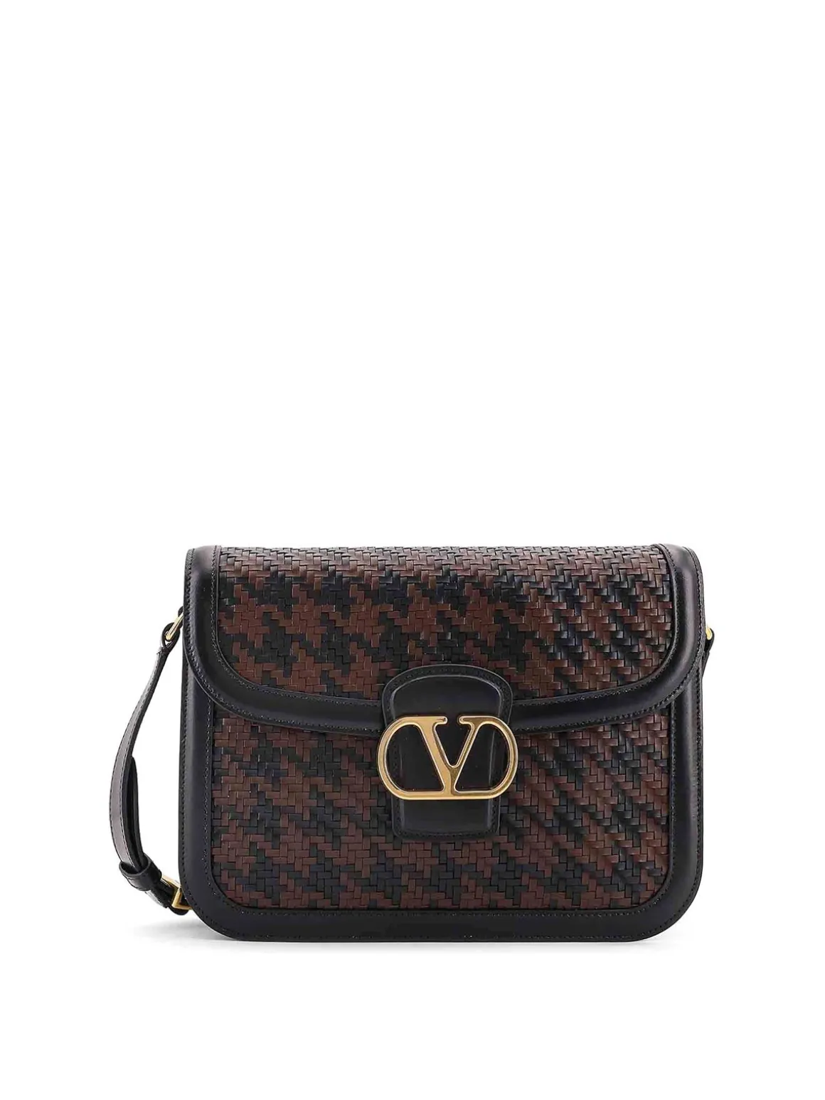Borsa A Spalla 9To5 In Pelle Intrecciata