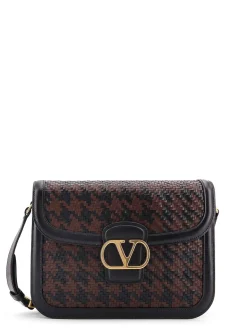 Borsa A Spalla 9To5 In Pelle Intrecciata