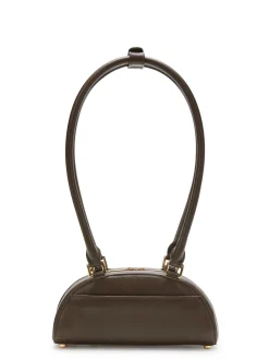 Borsa A Spalla In Pelle Con Charms