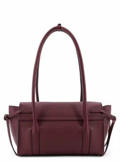 Borsa A Spalla In Pelle Con Logo