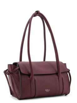 Borsa A Spalla In Pelle Con Logo