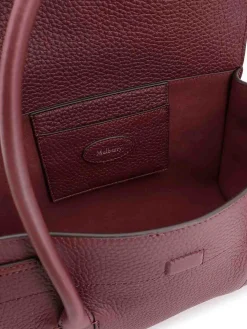 Borsa A Spalla In Pelle Con Logo