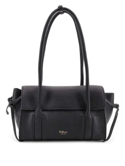 Borsa A Spalla In Pelle Con Logo