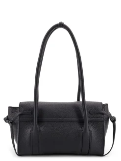 Borsa A Spalla In Pelle Con Logo