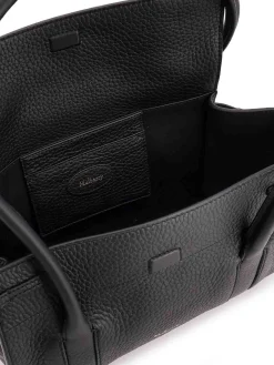 Borsa A Spalla In Pelle Con Logo