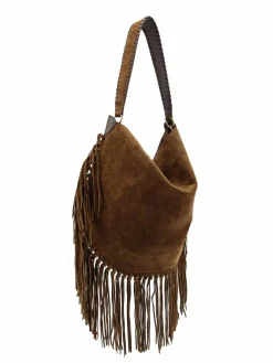 Borsa A Spalla Oskan In Suede