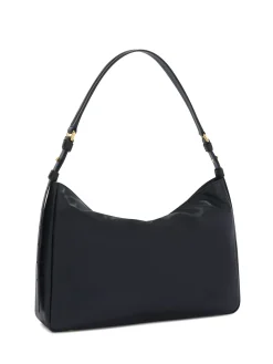 Borsa A Spalla Sfera Soft Nero In Pelle