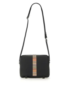 Borsa a strisce logata