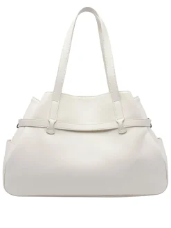 Borsa a tracolla bianca
