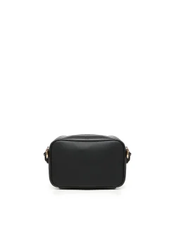 Borsa a tracolla con logo in rilievo