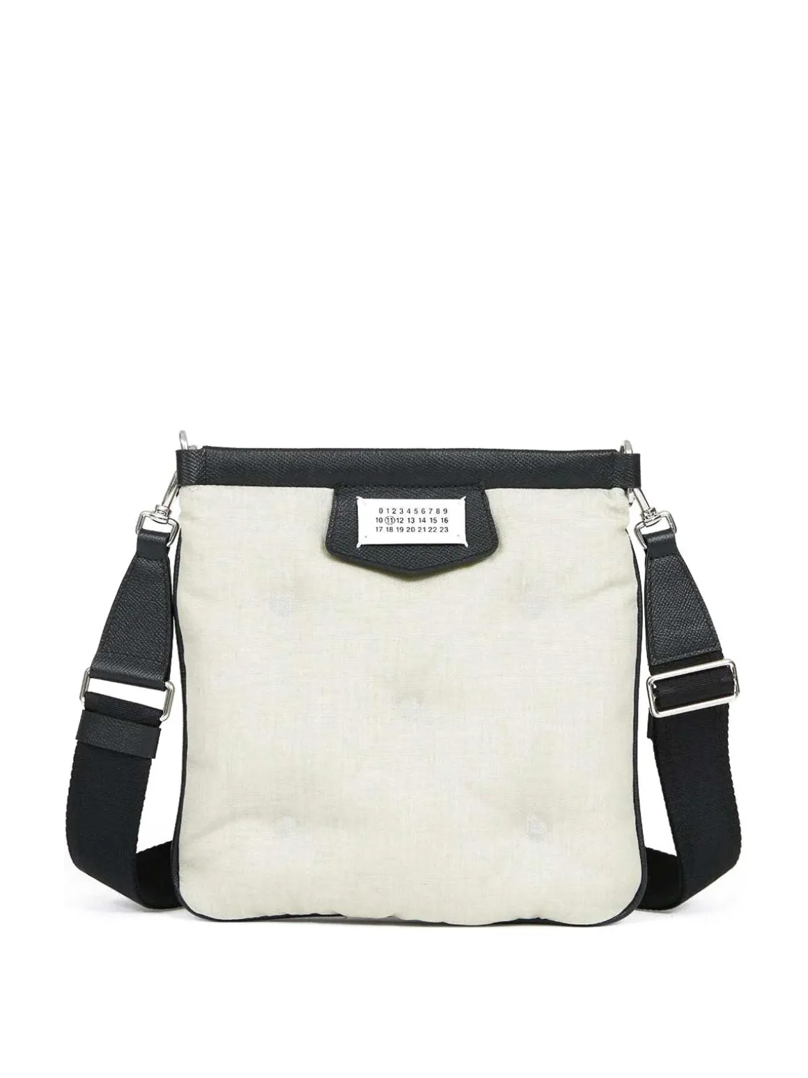 Borsa a tracolla con toppa con logo