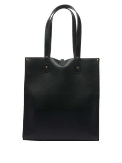 Borsa a tracolla del logo nero