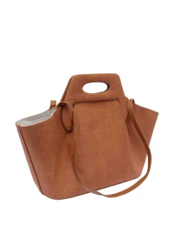 Borsa a tracolla Dhea in paglia