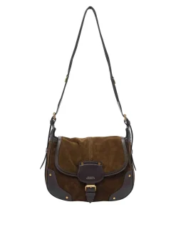 Borsa a tracolla in bronzo Sierra