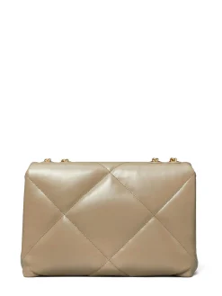 Borsa A Tracolla Kira Tortora In Pelle