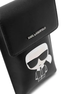 Borsa a tracolla logo-patch