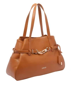 Borsa a tracolla marrone