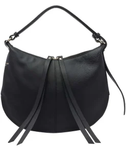 Borsa a tracolla marrone naturale