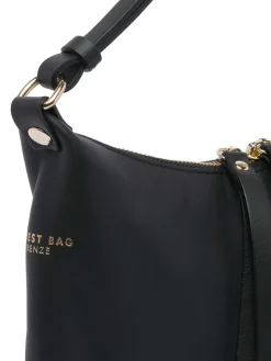Borsa a tracolla marrone naturale