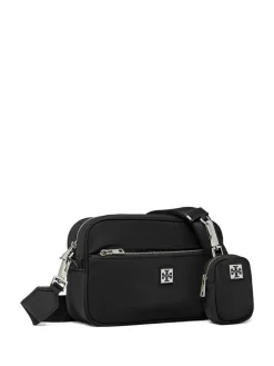 Borsa a tracolla nera della Virginia