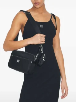 Borsa a tracolla nera della Virginia