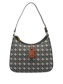 Borsa a tracolla nera Harriet
