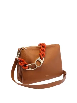 Borsa a tracolla riflesso del logo