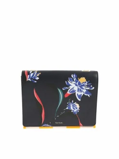 Borsa a tracolla stampa Pacific Rose