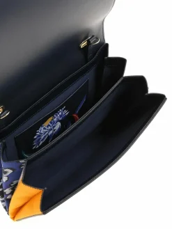 Borsa a tracolla stampa Pacific Rose