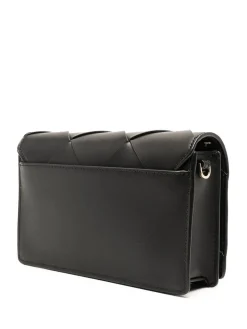 Borsa a traversa di vitello nero
