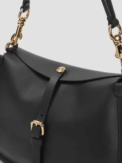 Borsa a traversa in pelle hobo