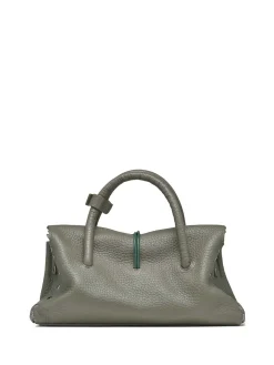 Borsa Alma Centauro Antracite In Pelle
